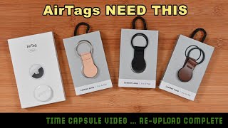 Nomad Leather Loop for Apple AirTag Review - Time Capsule