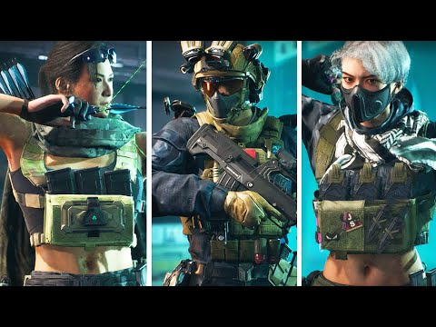 Delta Force: Hawk Ops - ALL Operators Menu Animations and Voicelines