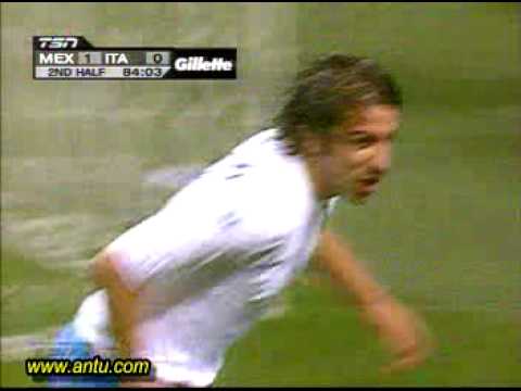 Del Piero goal vs Mexico world cup Korea Japan 2002