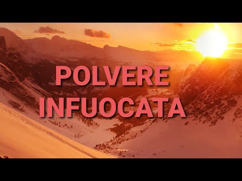 TRAMONTO 🌅 fiabesco... 😱😍... a dir poco Commovente 🥲 per l'ultima discesa 🏂 di giornata...