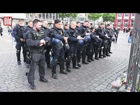 Messer-Terror in Mannheim: Trauer um Polizist Rouven L.