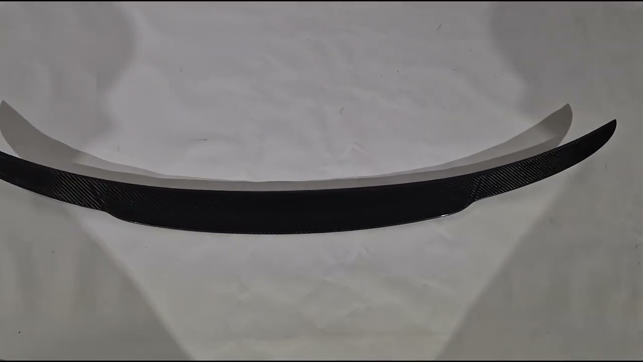 Mercedes E-сlass W213 2016-2023 рр. Спойлер (для E63 AMG, Карбон) Video 1