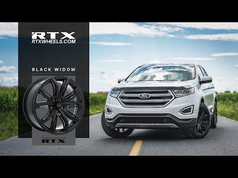 FORD EDGE ON RTX WHEELS - BLACK WIDOW