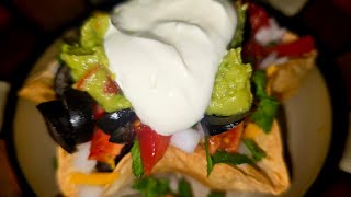 Easy Taco Salad Dinner Recipe. 15 Minute Dinner! #food #eat  #beans  #family #fun  #love 