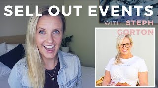 How To SELL OUT Your WORKSHOP 😱 | EVENT PLANNING TIPS with Steph Gorton from House of Hobby