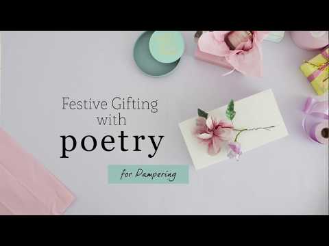 Gifts for Pampering from Poetry