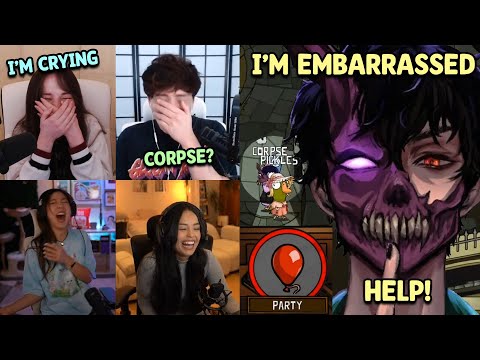 Everyone LOSES IT at Corpse's HIGH PITCHED Voice ft. Valkyrae, Sykkuno, Fuslie, Tina & more