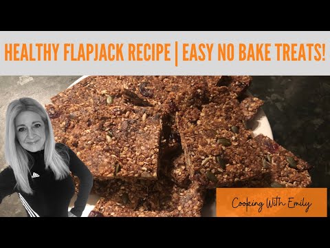 Healthy Flapjack Recipe | Easy No Bake Treats