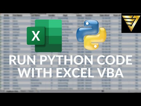 Run Python Code With Excel Vba 156
