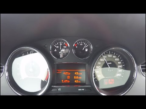Peugeot RCZ R 1.6 THP 270 HP 0-100 km/h acceleration