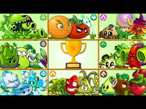 Tournament 8 Best Team Plants in PvZ 2 v9.8.1 - Who Will Win?