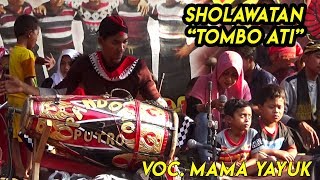 Download lagu Lagu Jaranan SHOLAWATAN TOMBO ATI (Voc MAMA YAYUK) PANDOWO PUTRO mp3