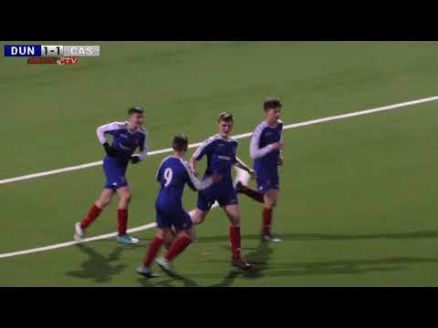 Dungoyne v Castle Juniors - Under 14s Second Div Cup Final - 2nd December 2017