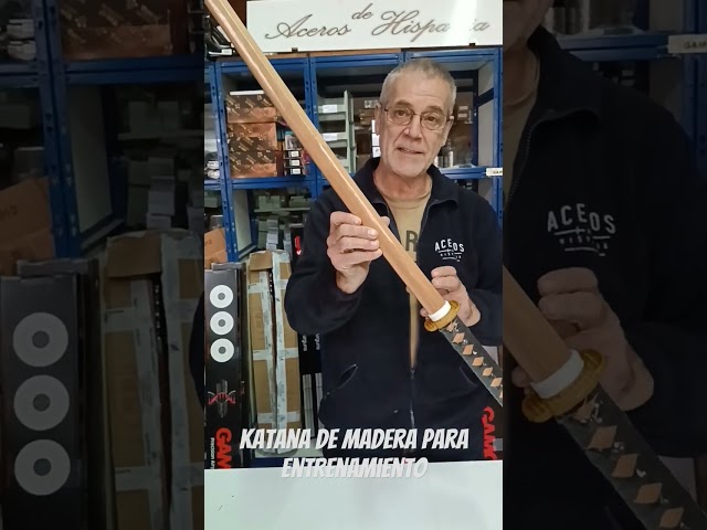 Vídeo relacionado con Bokken de Entrenamiento ADCSHOP (Katana en Madera Natural)