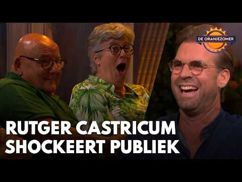 Rutger Castricum shockeert publiek van De Oranjezomer met stevige opmerkingen over 75-plussers
