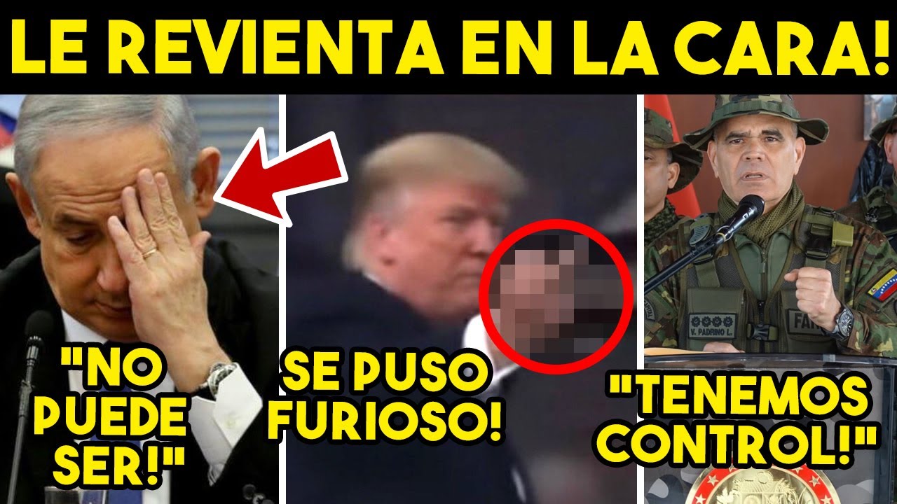 DE ULTIMA HORA! TRUENA ISRAEL, ABANDONA A TRUMP EN IRAN. EU FRACASA EN VENEZUELA, ADIOS.