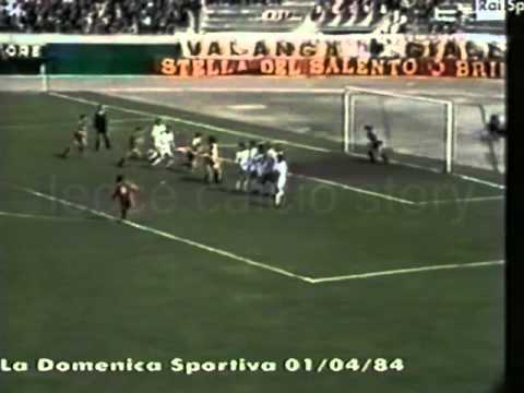 LECCE-Arezzo 1-0 - 01/04/1984 - Campionato Serie B 1983/'84 - 9.a giornata di ritorno