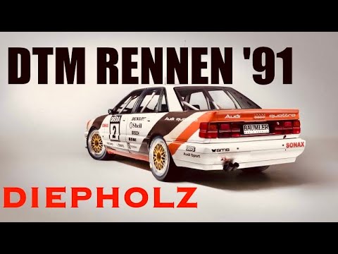 DTM 1991 Diepholz (Flugplatz) Rennen Lauf 13 & 14 Highlights