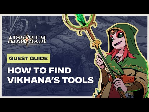 Vikhana’s Tools Quest – Secret Swamp Entrance & Enemy Wave | Absolum Gameplay (Steam)