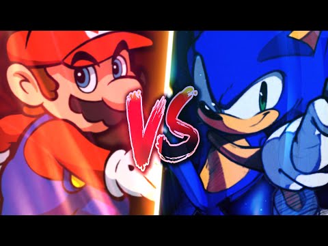 Mario VS Sonic | Sprite Battle