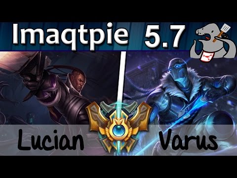 Imaqtpie - Lucian/Thresh vs Varus/Soraka - ADC - Challenger S5 | 113