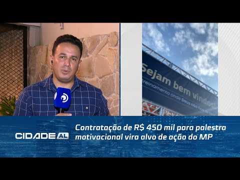 Contratação de R$ 450 mil para palestra motivacional vira alvo de ação do MP