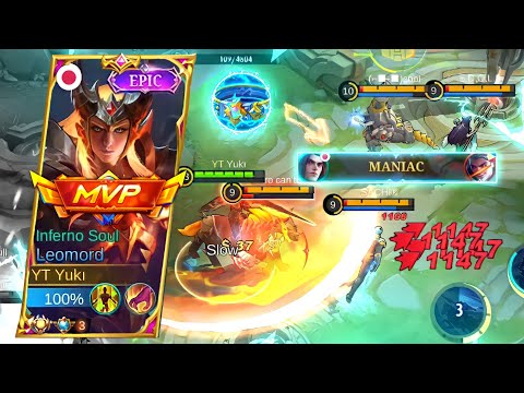 69% OF LEOMORD USERS DONT KNOW THIS BUILD! | LEOMORD JUNGLE ROTATION,BUILD AND TALENT | MLBB