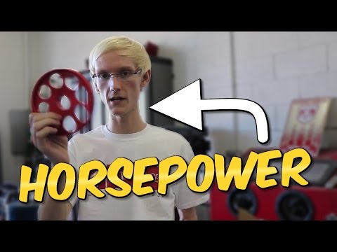 Red Car Parts = HORSEPOWAA