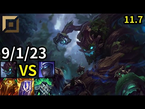 Maokai Top vs Shen - KR Master | Patch 11.7