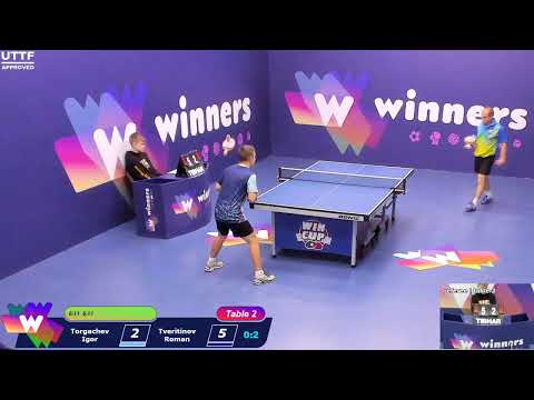 WINners CUP table 2  29.09 Torgachev Igor - Tveritinov Roman 19:30