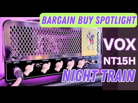 Vox Night Train NT15H Tube head + case image 4