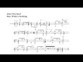 J. Dowland. Mrs. White's Nothing