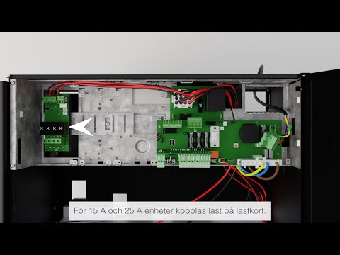 NOVA 24 V, 15 A - 25 A , FLX M - Installation och driftsättning