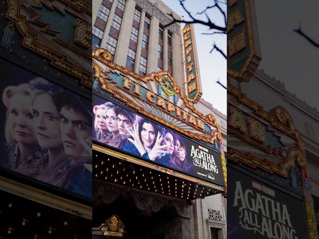 Our coven gathered in Hollywood last night to celebrate the Agatha All Along premiere