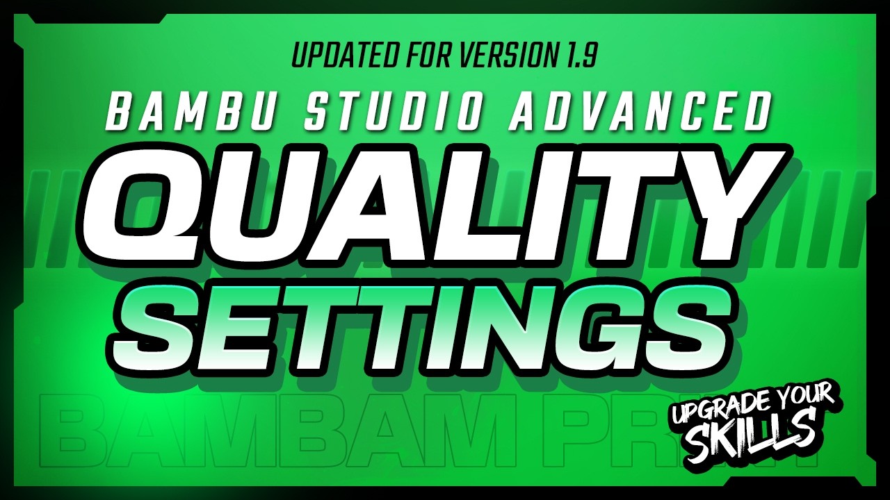 Bambu Studio Optimization! 🏆 Advanced Slicer Settings For Better Prints