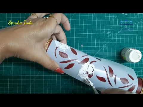 Flower pot Best out of waste diy @spruhaindu