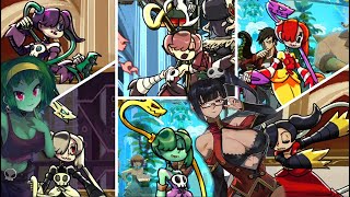 SQUIGLY ALL COLOR PALETTES/ VARIANTS REFERENCES