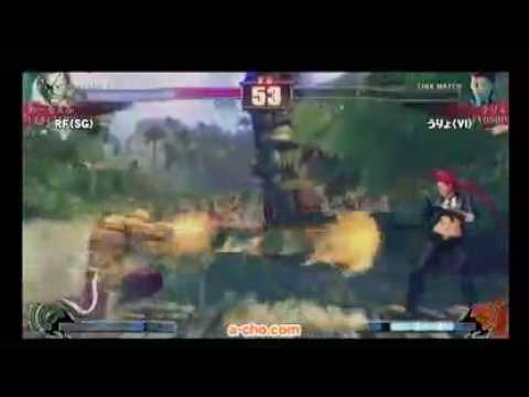 Street Fighter 4 - Uryo (VI) vs RF (SA)