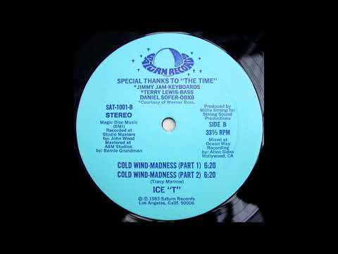 Ice T‎– The Coldest Rap / Cold Wind-Madness    (1983)