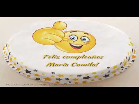 Cumpleaños Feliz para María Camila!