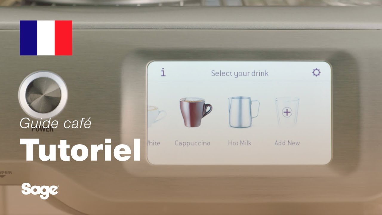 Comment personnaliser et enregistrer une sélection de boissons