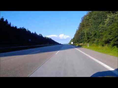 7/9 Convertible view: Perl – Ludwigshafen via A 8 + A 6