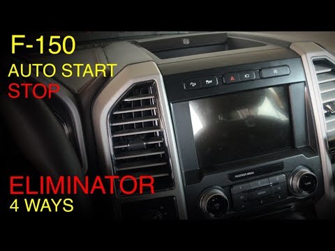 Ford F-150 Auto Stop-Start Delete 4 ways (Auto Stop Eliminator)