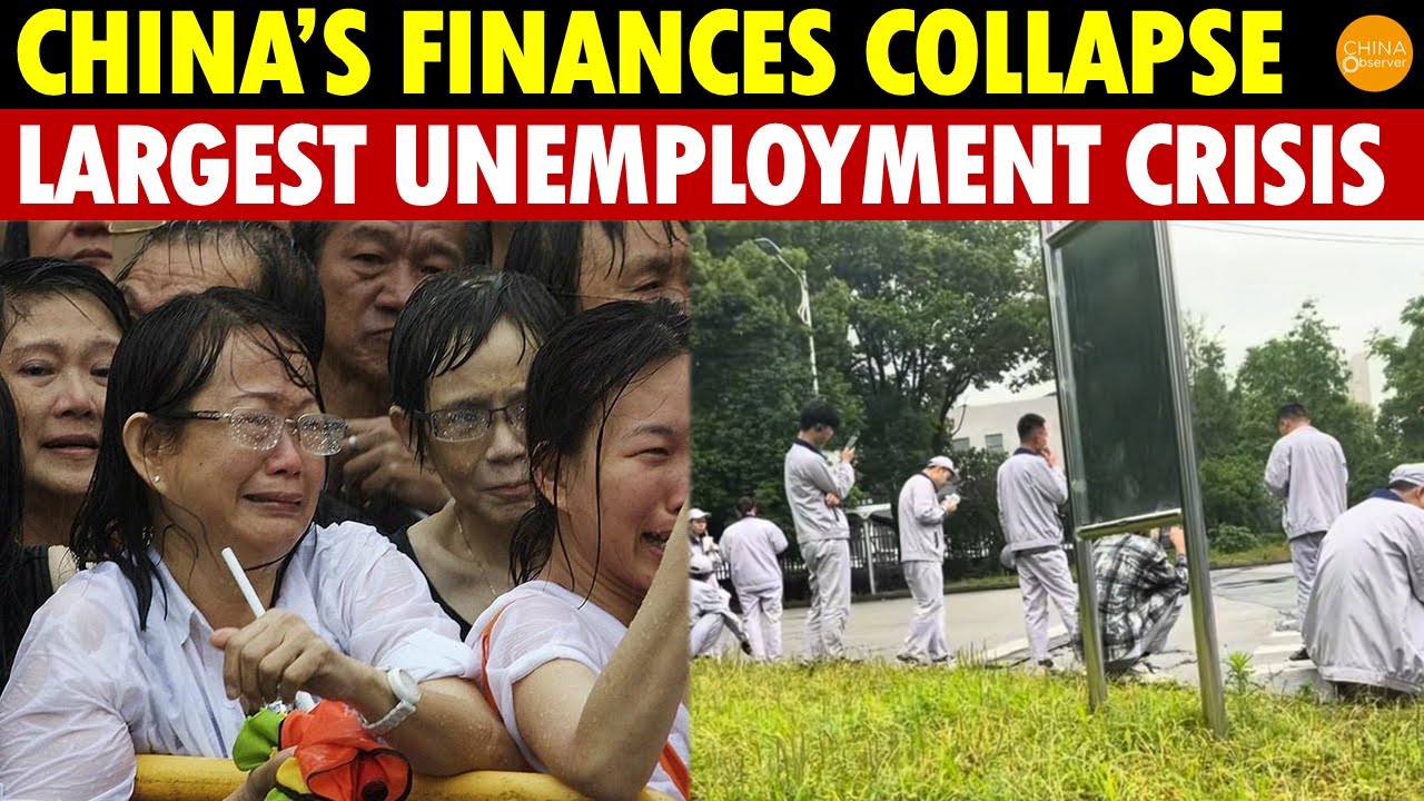 China Out of Money, Forced Social Security, Bosses Run, Workers in Panic,Largest Unemployment Crisis