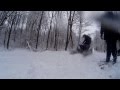 Girls can ride - First snow - Yamaha YFZ 450 