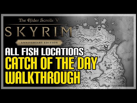 Catch of The Day Skyrim All Fish Locations