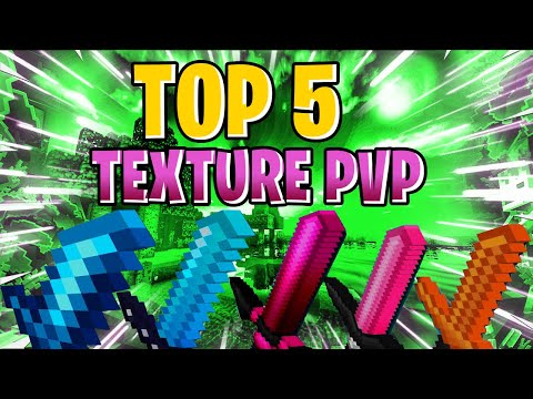 TOP 5 Best MCPE PVP Texture Packs! (Bedrock Edition, Xbox, PlayStation, Windows 10)