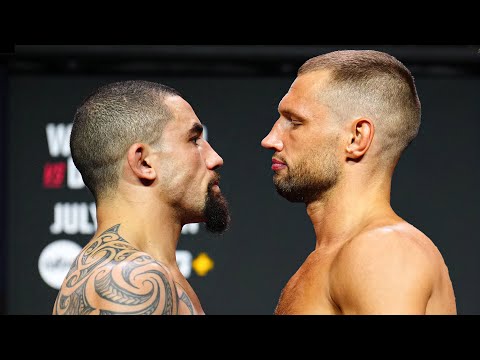 UFC Fight Night Odds Courtesy Of MyBookie, Robert Whittaker Favored Over Reinier de Ridder