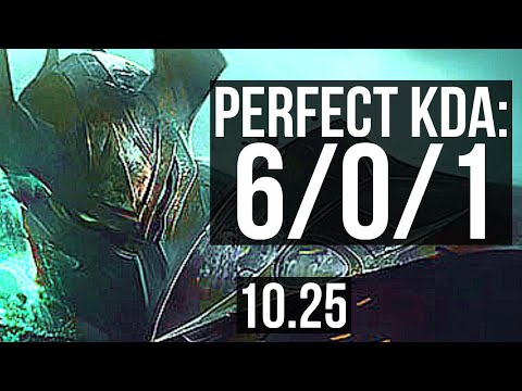 MORDEKAISER vs AATROX (TOP) | 6/0/1, Dominating | KR Diamond | v10.25