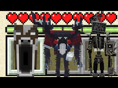 Minecraft FORBIDDEN SCARY DWELLERS 2.0 / SCARY MOBS MOD! (Minecraft Mods)